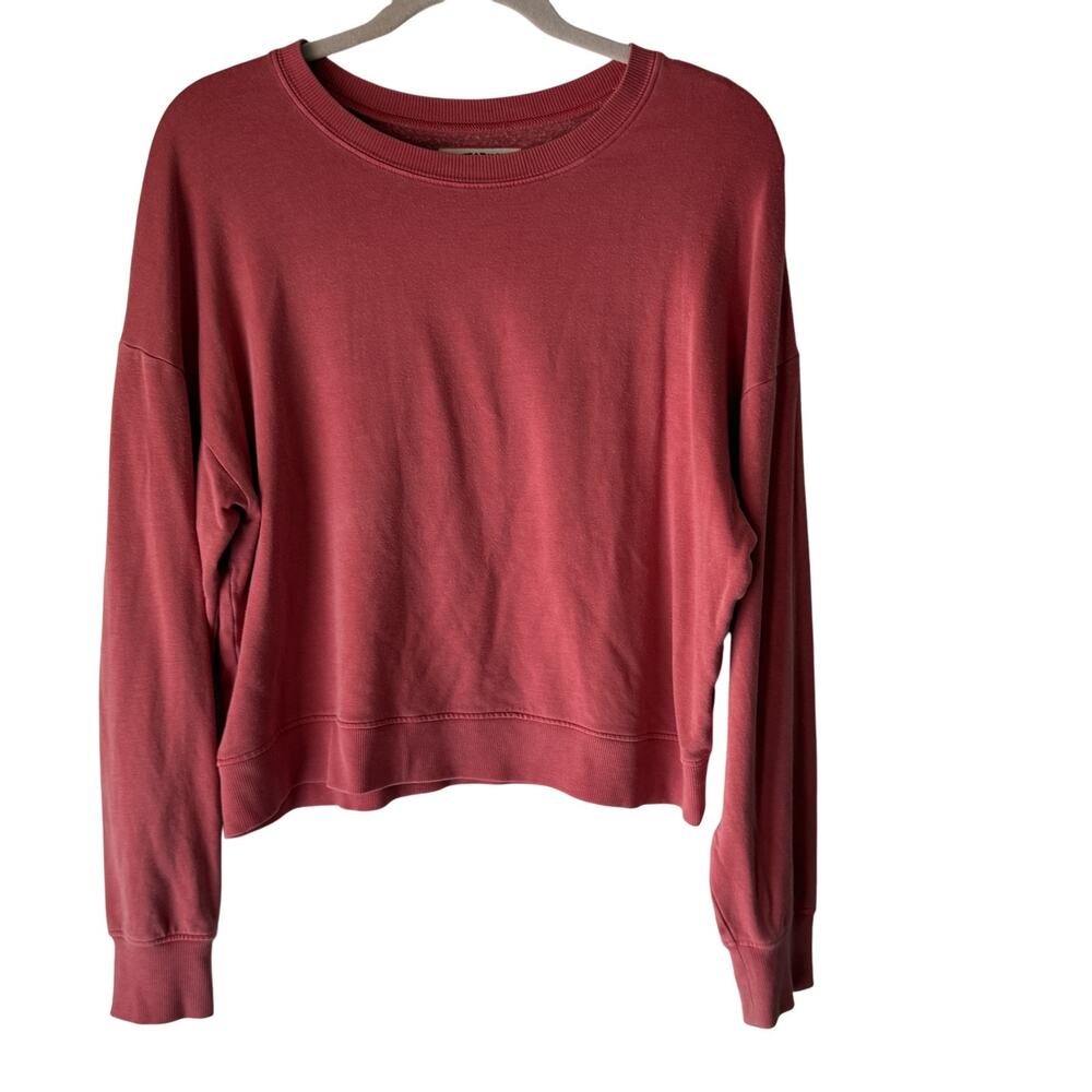 Rivet & Thread Sweatshirt Womens Small Crewneck Pullover Modal Blend Made in USA